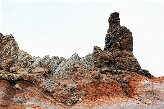 泰德峰,火山,石头,排列