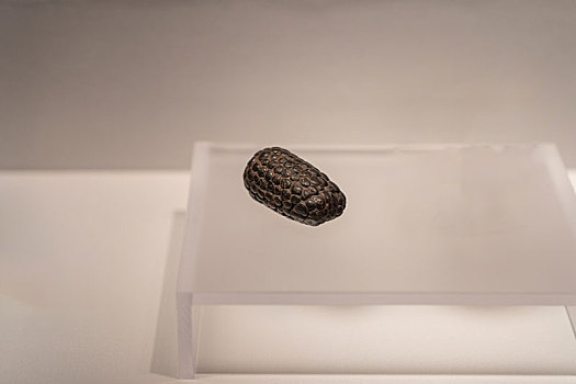 秘鲁印加博物馆藏印加帝国石玉米形器护身符