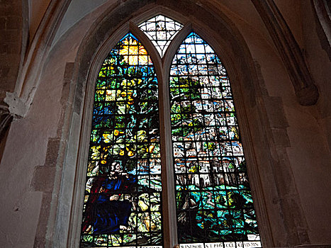 英国教堂彩色玻璃