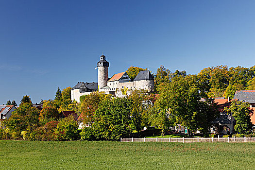 城堡,弗兰哥尼阶,瑞士,上弗兰科尼亚,弗兰克尼亚,巴伐利亚,德国,欧洲