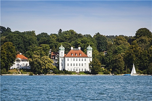 城堡,施坦恩贝格,湖
