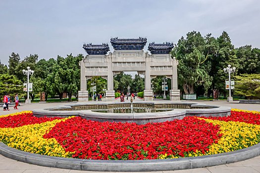 北京中山公园风光