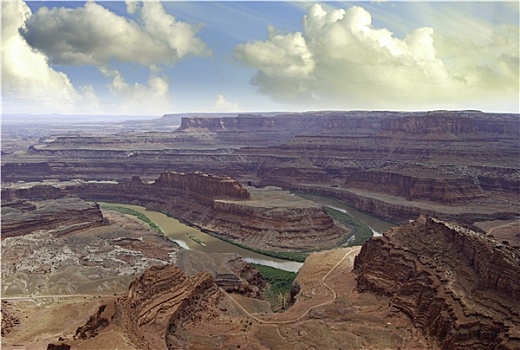 大峡谷,风景,云