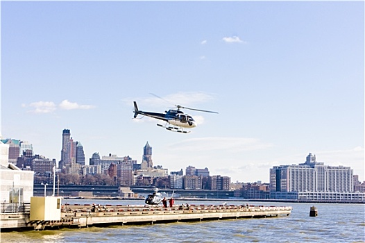 直升飞机,纽约,美国