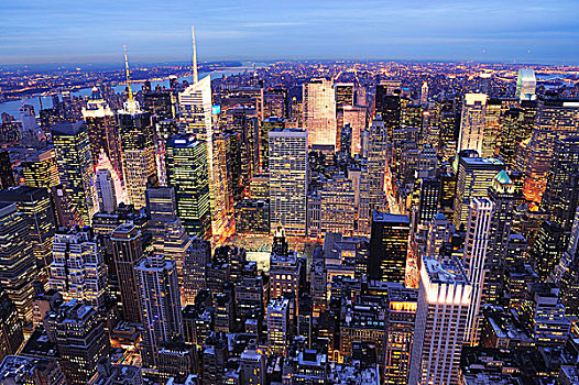 纽约,曼哈顿,时代广场,夜晚