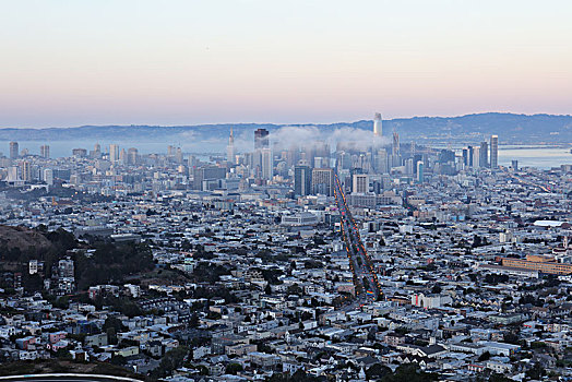 旧金山城市全景