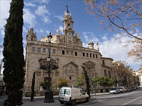 教堂,瓦伦西亚,西班牙