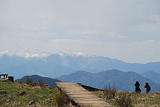 早春的百花山