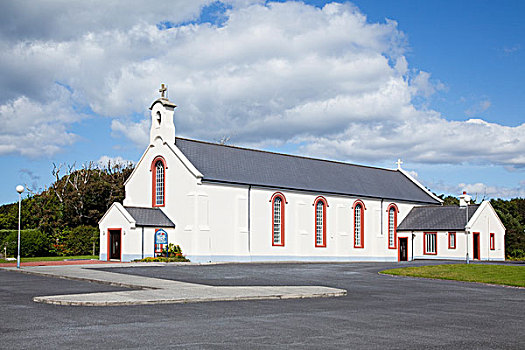 教堂,户外,戈尔韦郡,爱尔兰