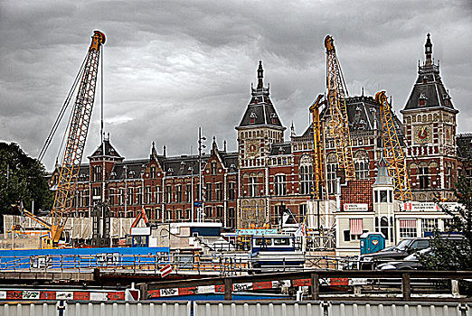中央车站,阿姆斯特丹,荷兰