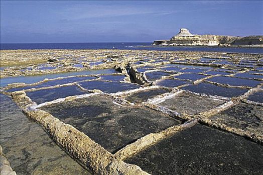 盐沼,马耳他岛