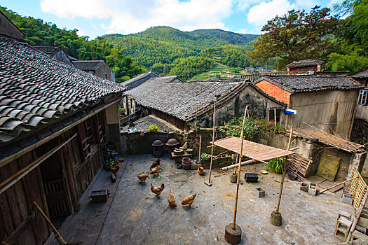 鄞州,塘溪镇,塘溪,古村,东山古村,山村,村庄,古韵