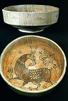 陶瓷,器具,凯鲁万,突尼斯,10世纪,艺术家,未知