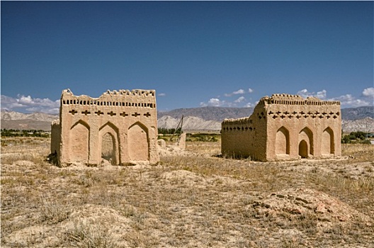 庙宇,遗址,吉尔吉斯斯坦
