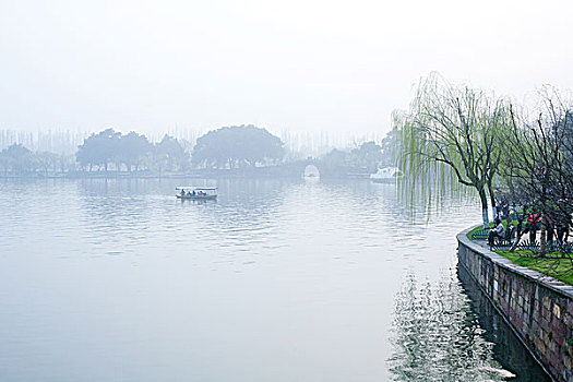 杭州西湖风光,苏堤