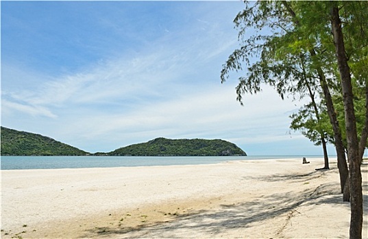 热带,白沙滩,国家公园,泰国