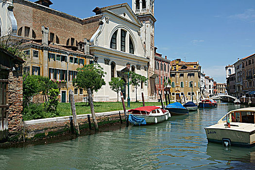 意大利,威尼斯,运河,风景