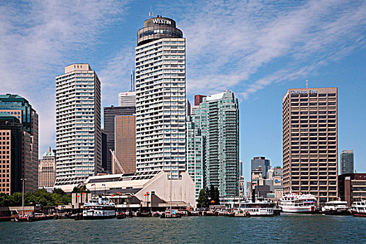 建筑,水岸,安大略湖,多伦多,安大略省,加拿大