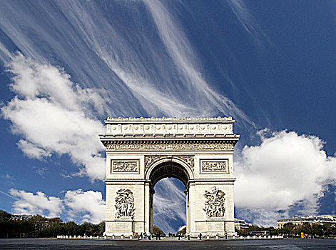 法国,法兰西岛,巴黎,拱形