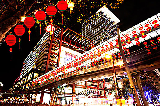 夜景,台北,城市