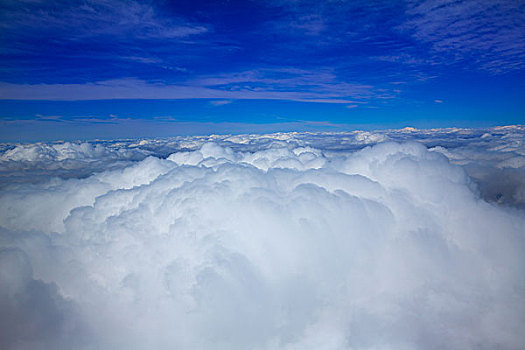 云海,天空,飞机,风景