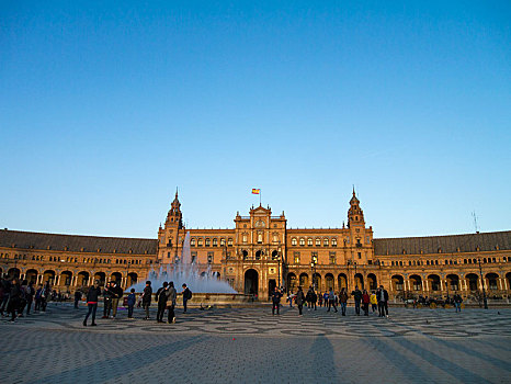 西班牙塞维利亚城市广场