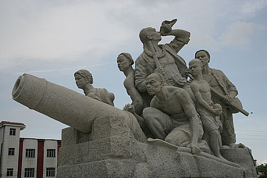珠海炮台雕塑