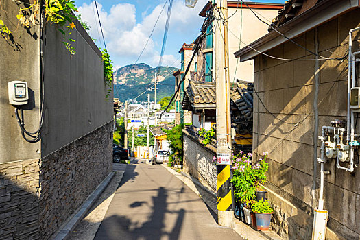 韓國首爾北村韓屋村的小巷