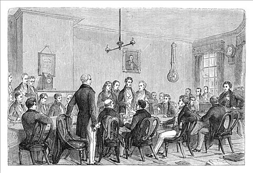 会面,法律,建筑,曼彻斯特,1838年