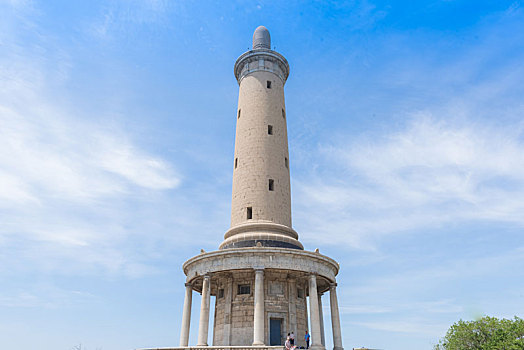 大连旅顺白玉山风光