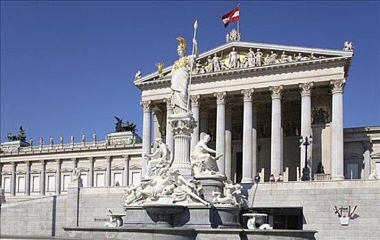 议会,维也纳,奥地利,欧洲