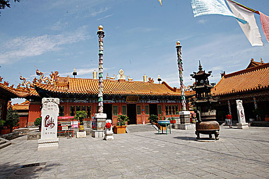 内蒙古,呼和浩特,大昭寺