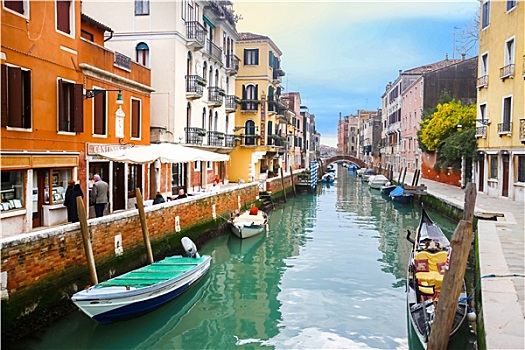 威尼斯,水,运河