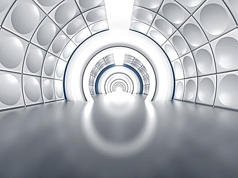 未来,隧道,宇宙飞船,走廊