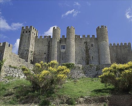 城堡,奥比都斯,葡萄牙