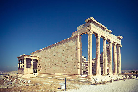 伊瑞克提翁神庙,庙宇,雅典,希腊