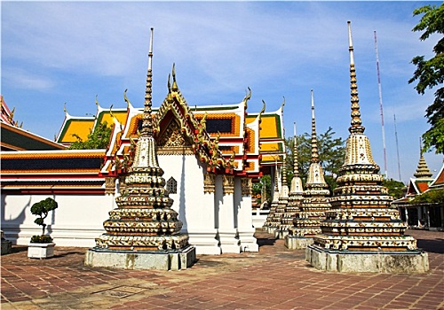 塔,寺院,庙宇,曼谷,泰国