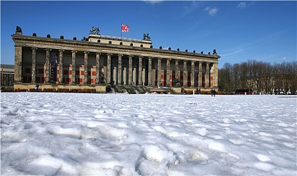 博物馆,冬天