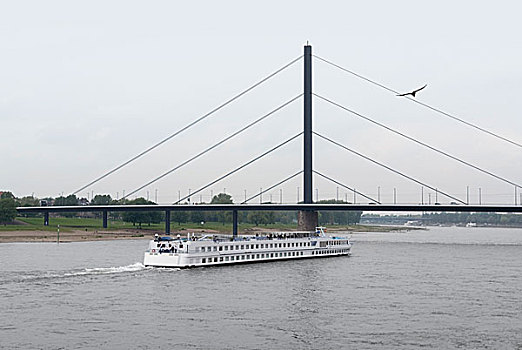 莱茵河,风景,杜塞尔多夫