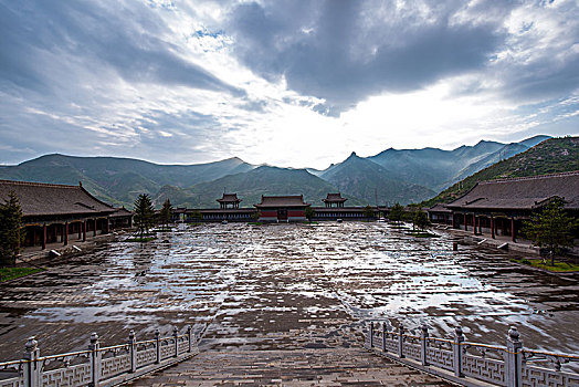 北岳恒山大殿