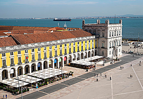 风景,拱形,市场,里斯本,葡萄牙,欧洲