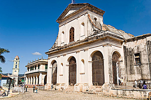 教堂,特立尼达,世界遗产,圣斯皮里图斯,省,古巴,中美洲