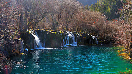 九寨沟春天图片