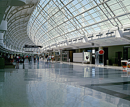 航站楼,皮尔森国际机场,多伦多,安大略省,加拿大