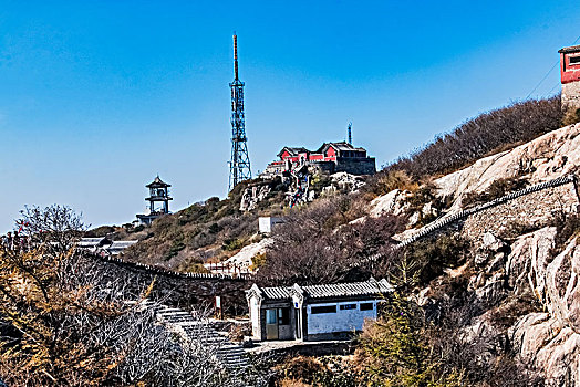 山东省泰安市泰山自然景观