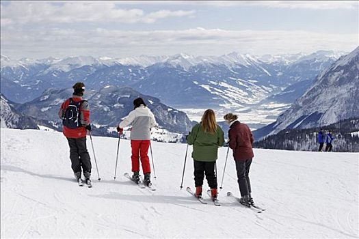 滑雪,施蒂里亚,奥地利