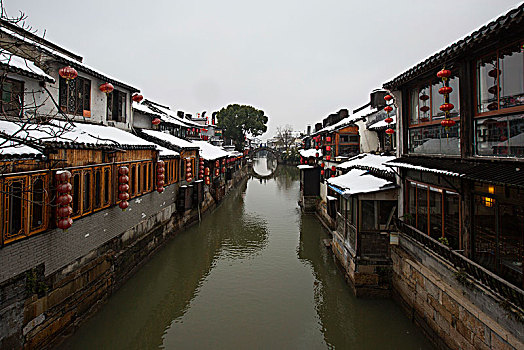 西塘雪景