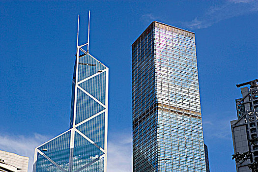 香港,建筑,中银大厦,中心