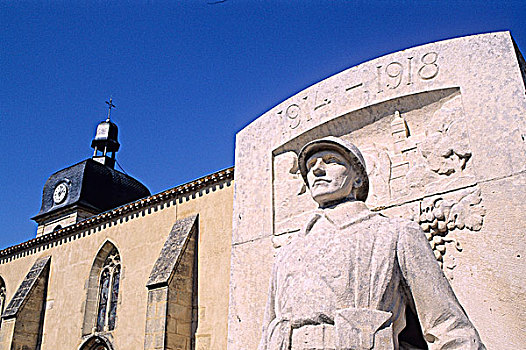法国,阿基坦,战争纪念碑