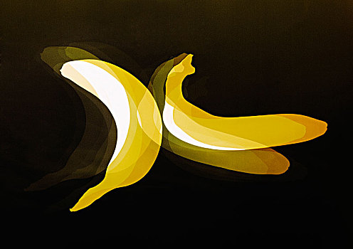 插画,香蕉
